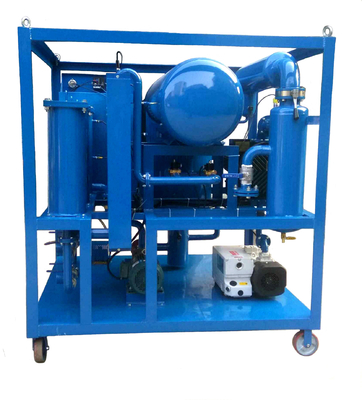 3000L/h 흐름 속도 트랜스포머 오일 정화 기계 냉철 재료와 700KG 용량