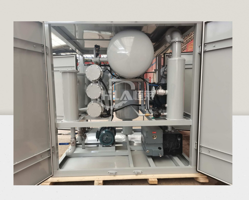 48KW 난방 전력 오일 정화 기계 0.04MPa 압력에서 효과적인 오일 정화를 위해