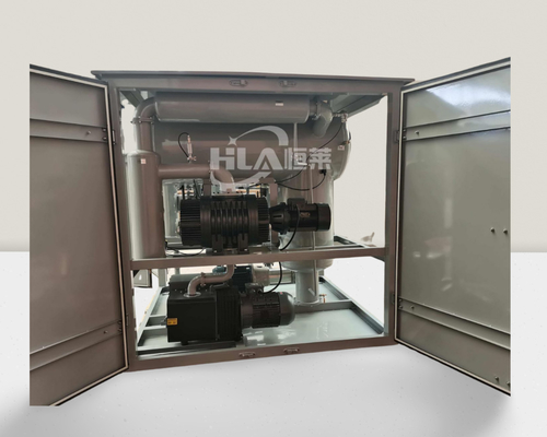 48KW 난방 전력 오일 정화 기계 0.04MPa 압력에서 효과적인 오일 정화를 위해