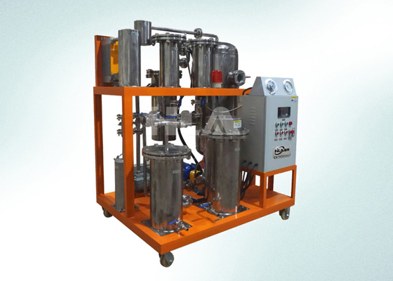 PLC 자동 제어 패널 자동 수동 작동 및 고객의 요청에 따라 요리 기름 정화 기계