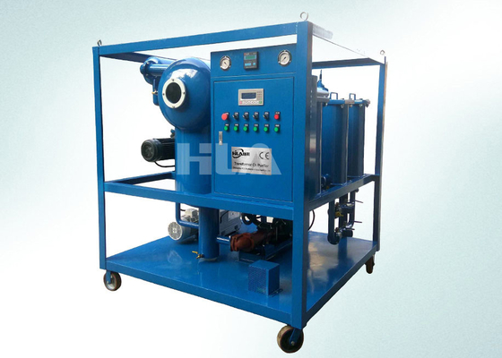 3000L/h 흐름 속도 트랜스포머 오일 정화 기계 냉철 재료와 700KG 용량
